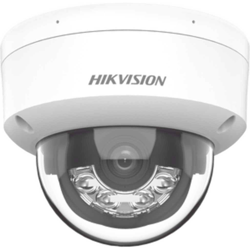 [Dual Light] Domo IP 2 Megapixel / Lente 2.8 mm / 30 mts IR + Luz Blanca / Micrófono Integrado / Antivandálico IK08 / ACUSENSE Lite / Exterior IP67