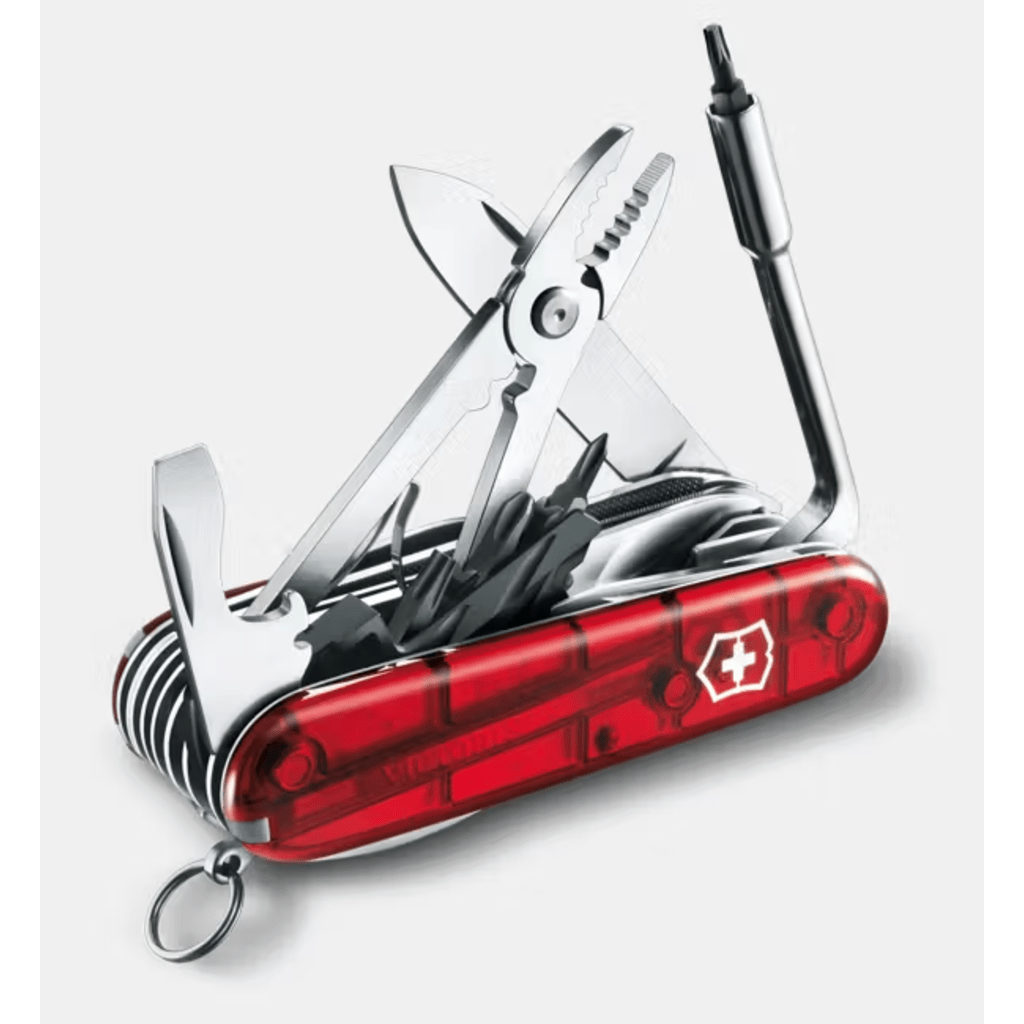Navaja Multifunción Cyber Tool L / 39 Herramientas Profesionales / Para Técnicos Digitales / Llave Tuercas Tecnológica / Dados Hexagonales D-SUB