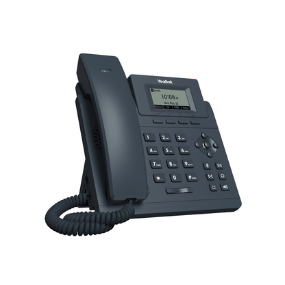 Teléfono IP Empresarial Yealink SIP T30P con 1 Línea SIP y Conferencia de hasta 5 Participantes