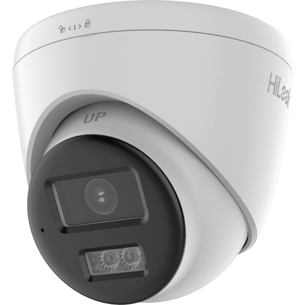[Audio Bidireccional + Dual Light + ColorVu] Turret TURBOHD 3K / 5 Megapixel / Lente 2.8 mm / 40 mts IR EXIR + 40 mts Luz Blanca / Micrófono y Bocina