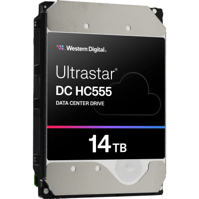 Disco Duro Empresarial WD Ultrastar HC555 14 TB | SATA 6Gb/s | 7200 RPM | 3.5"