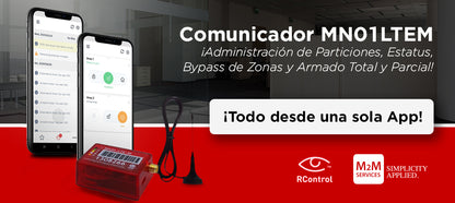 Comunicador LTE 5G Dual SIM / INCLUYE 2 AÑOS 4G/5G sin Limites / ÚNICO Programación Remota DSC/HONEYWELL / Cero Configuración / Compatible