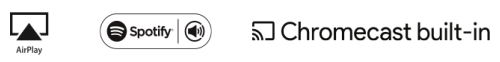 VSSL 6 zonas, 12x50W, con Chromecast incorporado, Airplay, Spotify Conn en cada zona - funciona con GoogleAsst