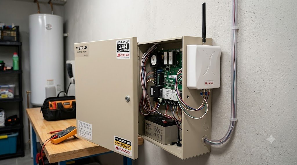 Comunicador Universal DX FULL WIFI / Control Total de Panel de Alarma / Activación Salidas Domóticas / Notificaciones PUSH / Programación Web