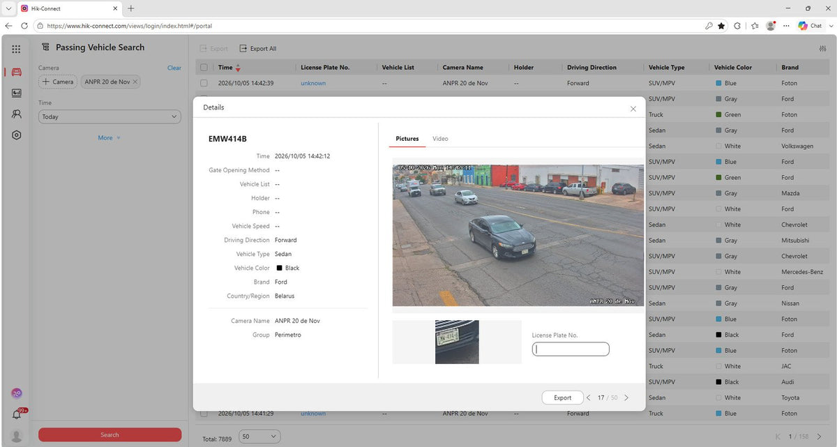 Licencia Hik-Connect Teams / Gestion y Monitoreo de Video / Sin Interrupciones / Video en Vivo y Grabaciones / 1 Canal de Video / 1 Año