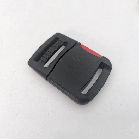 Paquete 2000 PCS de Hebilla lateral de plástico de seguridad para diversos usos negro con rojo - Ciaespinoza.com