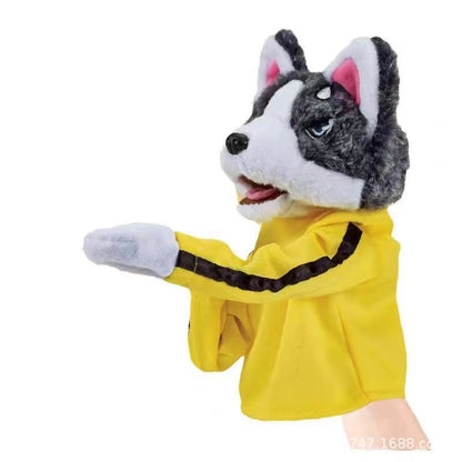 Perro Husky boxeador, titere con vocalizacion, varios modelos - Ciaespinoza.com