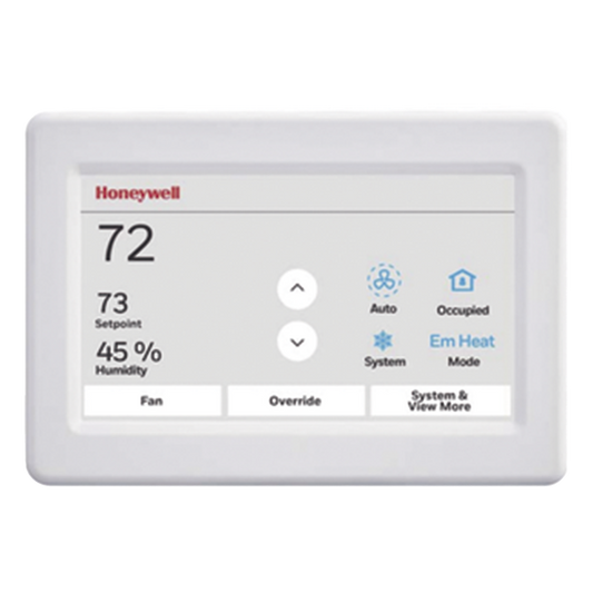 Wall module con pantalla táctil a color para control de temperatura, bus Sylk, para controladores VAV Merlin NX