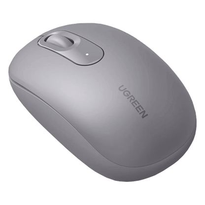 Mouse Inalámbrico 2.4G 800/1200/1600/2400 DPI | Función de 3 botones | Alcance 10m | Silencioso | Ergonómico | Anti-caída y Anti-interferencias |