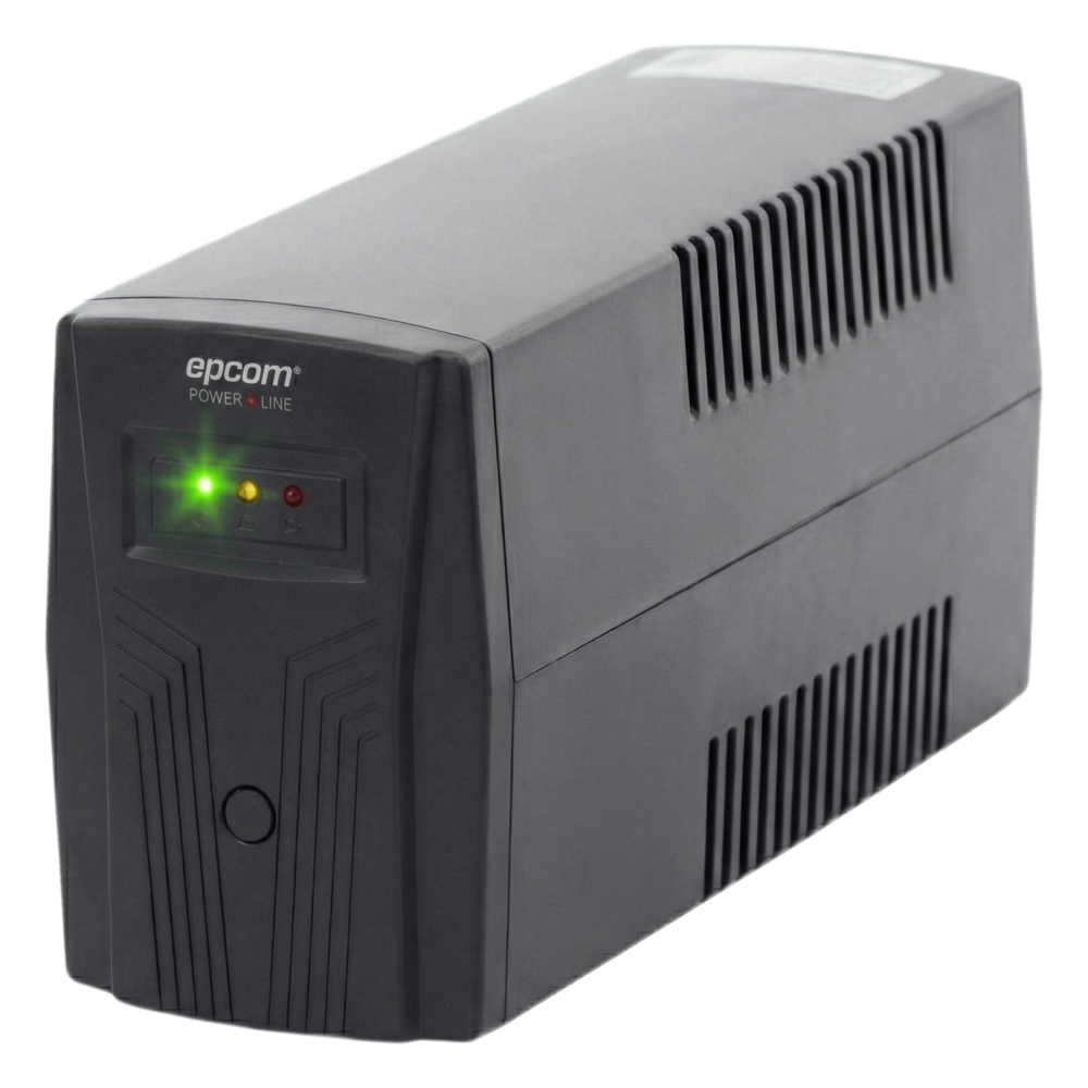UPS de 600VA/360W / Protección contra Descarga, Sobretensión y Picos Transitorios / Entrada y Salida 120 Vca / Clavija NEMA 5-15P / 4 Tomas NEMA