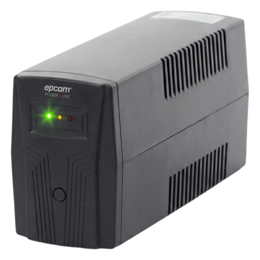 UPS de 600VA/360W / Protección contra Descarga, Sobretensión y Picos Transitorios / Entrada y Salida 120 Vca / Clavija NEMA 5-15P / 4 Tomas NEMA