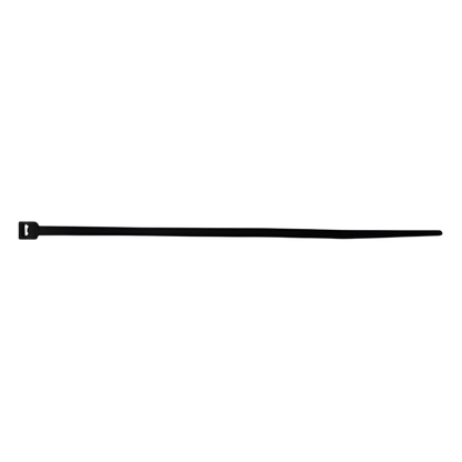 Cincho de nylon color negro, 2.5 x 100mm (100pzs) (4200-01001)