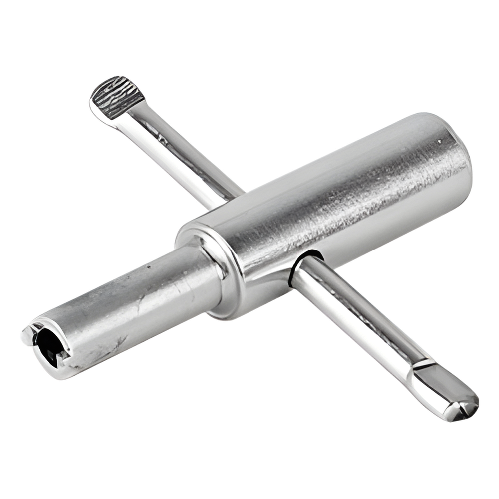 Llave de tubo para desatornillar opresores de radios portátiles digitales KENWOOD.
