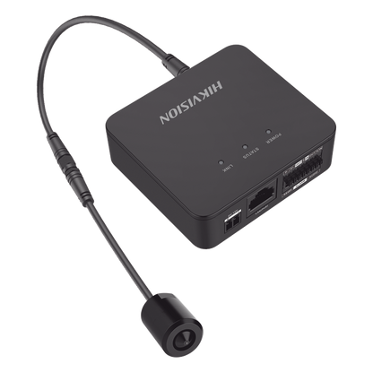 Pinhole IP 2 Megapixel / Lente 3.7 mm / 2 Mts Cable / PoE / Ideal para Cajeros Automáticos (ATM) / WDR / Micro SD / Cámara Tipo Cilindro