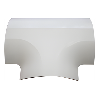 Sección en "T" color blanco de PVC auto extinguible para canaleta DMC4FT (9440-02001)