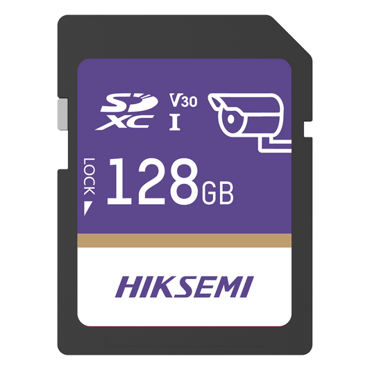 Tarjeta SD GuardPro P10 / 128 GB / 100 MB/s Lectura / 90 MB/s Escritura / Clase 10 U3 V30 / 3D TLC NAND / Especializada Para Videovigilancia 24/7