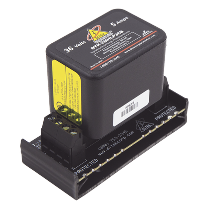 Protector Modular 36 V / 2 Pares / Hot-Swap / Tecnología SAD / Voz Datos y Señalización