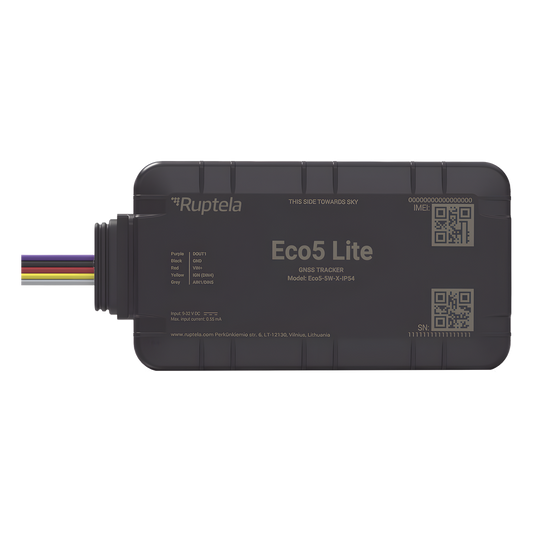 Localizador y Rastreador Vehicular GPS / LTE Cat1 y LTE-M con Respaldo 2G / GNSS U-blox M10 / Bluetooth BLE 5.0 / Carcasa IP54 / Instalación