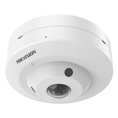 Fisheye TURBOHD 3K (5 Megapixel) / Lente 1.8 mm / 180° FOV / Micrófono Integrado / Dual Light / Exterior IP67 / Antivandalico IK08 / Plástico
