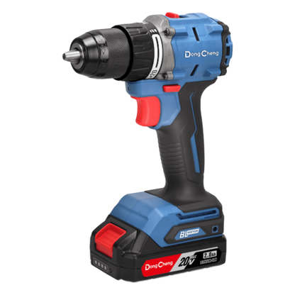 Rotomartillo / Taladro Inalámbrico de 20V sin Carbones, Broquero de 1/2", incluye 2 Baterías de 2.0 Ah, Cargador y Maletín
