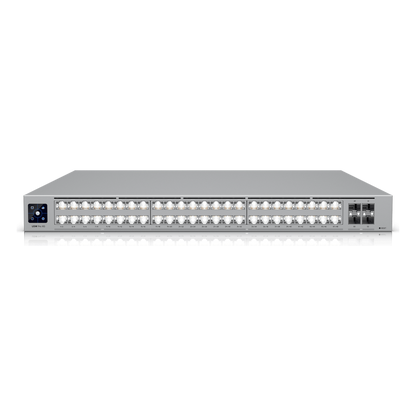 UniFi Switch USW-Pro-XG-48 / Capa 3 / 48 puertos (32 × 10 GbE, 16 × 2,5 GbE) + 4 puertos SFP28 25 G