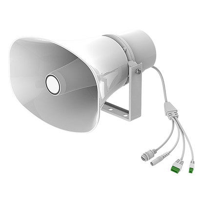 Altavoz SIP IP para Voceo y Paging / 2 Líneas SIP / Potencia 30W / IP66 Exterior / Alimentación PoE / Compatible con Conmutadores SIP / Montaje en