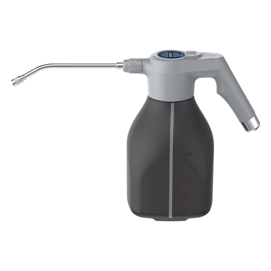 Pulverizador Eléctrico de Mano REM2L / 2 Litros Capacidad / Motor Micro Alta Velocidad / Puerto USB Tipo-C / LCD Indicador Batería / Resistente