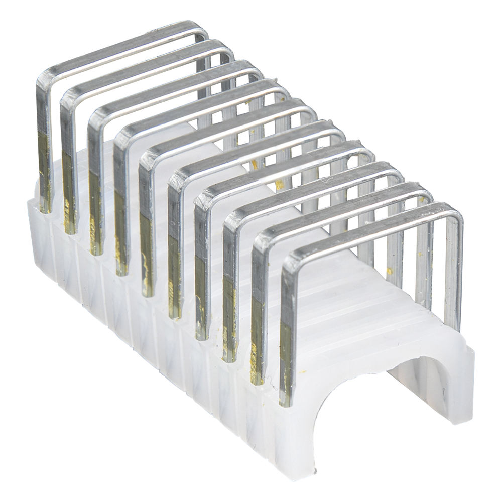 Paquete de 300 Grapas con Aislamiento, para Cables NM (RomexÆ) como 14/3, 14/3G, 12/3 y otros cables de hasta 11/32 x 19/32 (9 mm x 15 mm / 0.35 x