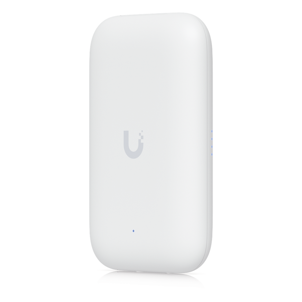 Access Point UniFi UK Ultra Navaja Suiza WiFi 5, MU-MIMO 2x2, instalación flexible, antena sectorial integrada, (2) conectores RP-SMA para antenas
