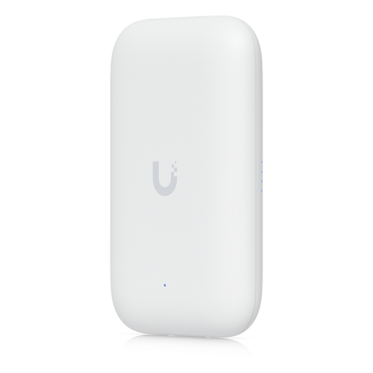 Access Point UniFi UK Ultra Navaja Suiza WiFi 5, MU-MIMO 2x2, instalación flexible, antena sectorial integrada, (2) conectores RP-SMA para antenas