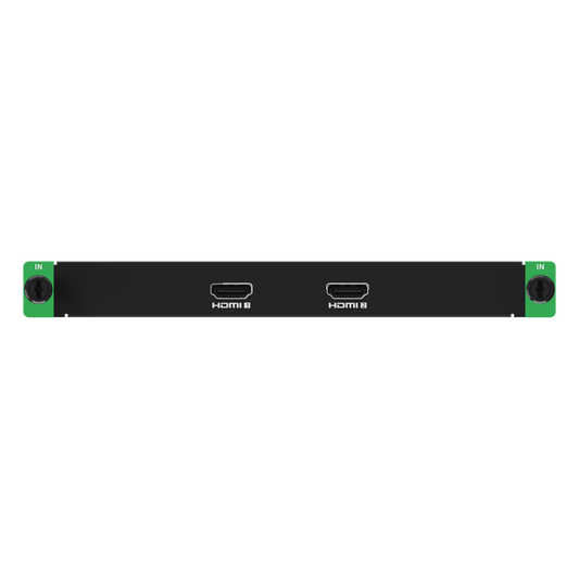 Tarjeta de Entrada HDMI 4K 2 Canales / 4K60 (4096x2160) / HDMI 2.0 / HDR10 y HLG / HDCP 2.3 / Compatible Serie C66S