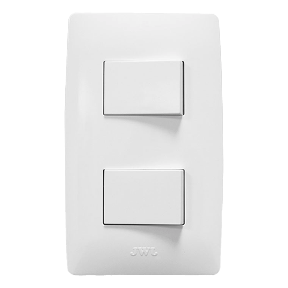 Apagador Doble de 127 V~60 Hz 10 A/ Color Blanco.