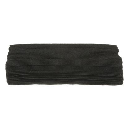 Paquete de 100pz de Cinta de Contacto Tak-Ty®, de 178 mm de Largo y 19.1 mm de Ancho, Color Negro
