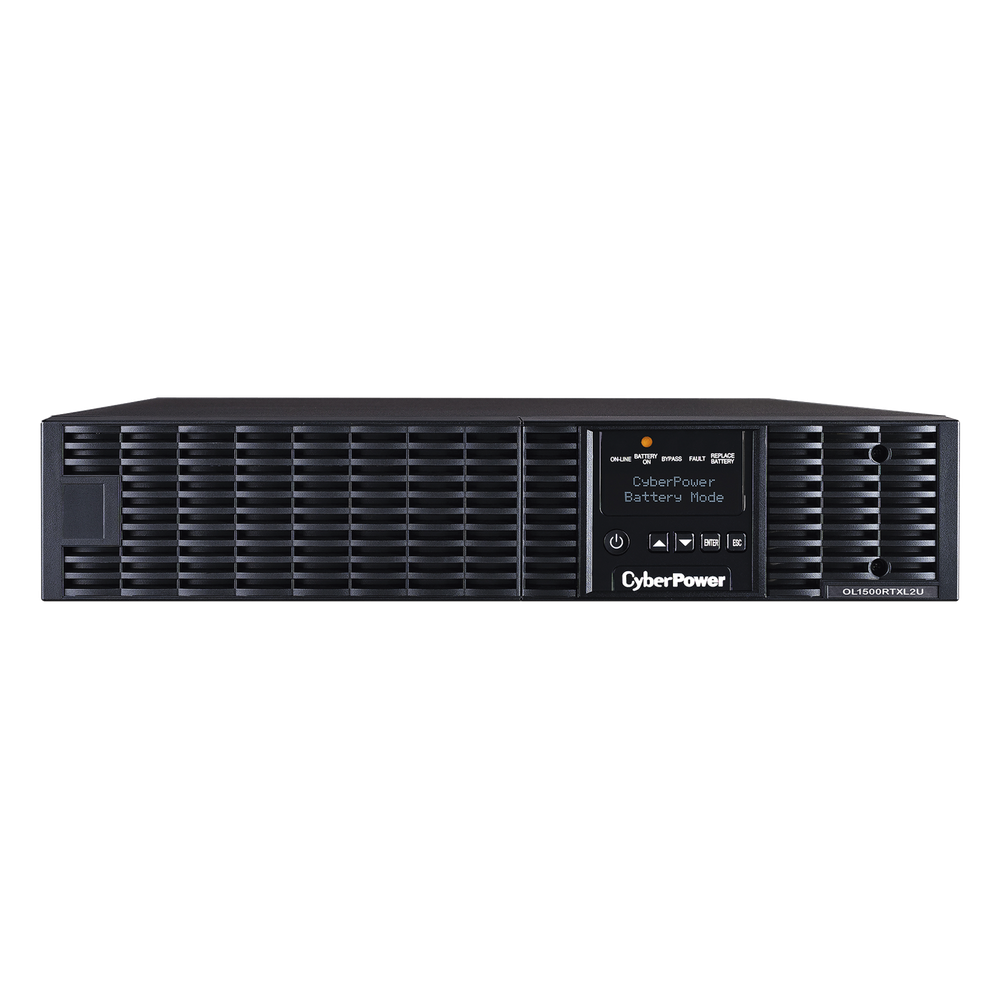 UPS de 1500 VA/1350 W, Online Doble Conversión, Entrada 120 Vca NEMA 5-15P, Onda Senoidal Pura, Rack o Torre de 2 UR, Con 8 Tomas NEMA 5-15R