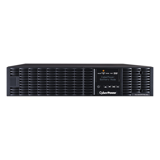 UPS de 1500 VA/1350 W, Online Doble Conversión, Entrada 120 Vca NEMA 5-15P, Onda Senoidal Pura, Rack o Torre de 2 UR, Con 8 Tomas NEMA 5-15R