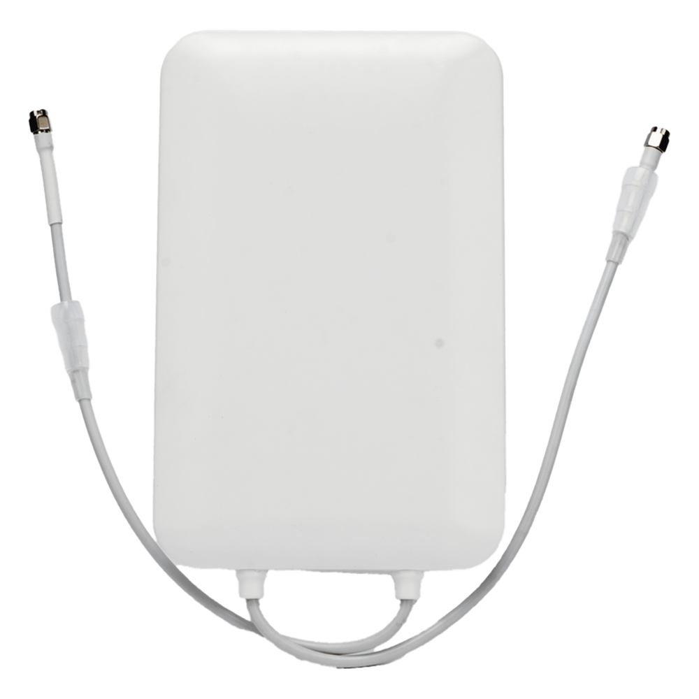 Antena Sectorial Wi-Fi de 90° para Exterior con Montaje / 2.4 y 5 GHz / Ganancia 15 dBi / Conectores RPSMA / Ideal para APs Conectorizados Unifi