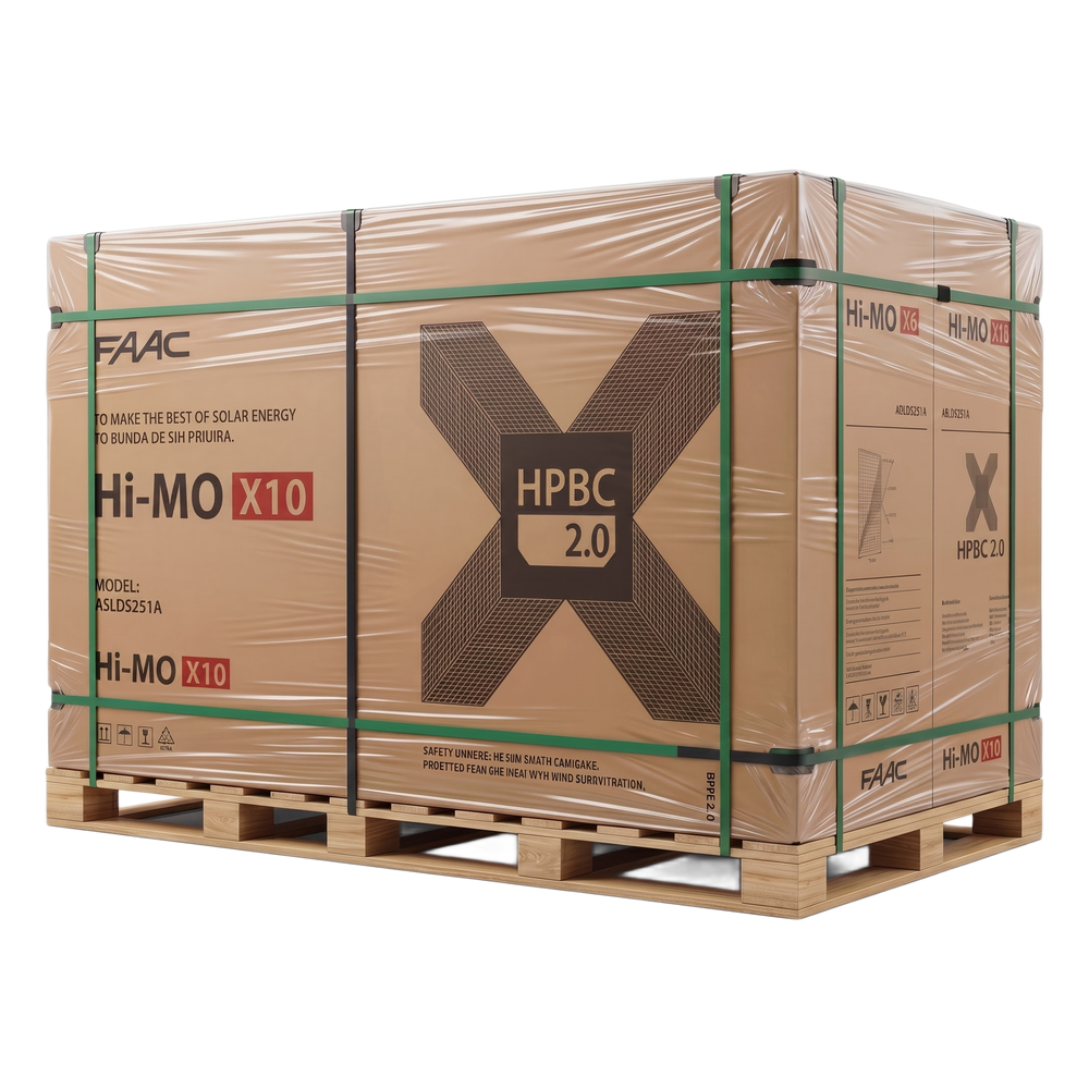 Pallet con 35 Modulo Solar LR772HVHF645M HI-MO X10,ANDTIDUST 645 W, 53.8 Vcc, Monocristalino HPBC