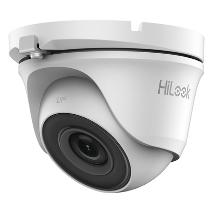 Turret TURBOHD 5 Megapíxel / 85° de Visión / Lente 2.8 mm / Exterior IP66 / IR EXIR 20 mts / TVI-AHD-CVI-CVBS / Metal