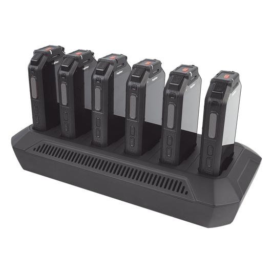 Multi-Cargador de Escritorio para 6 Unidades de Radio RG750 RugGear