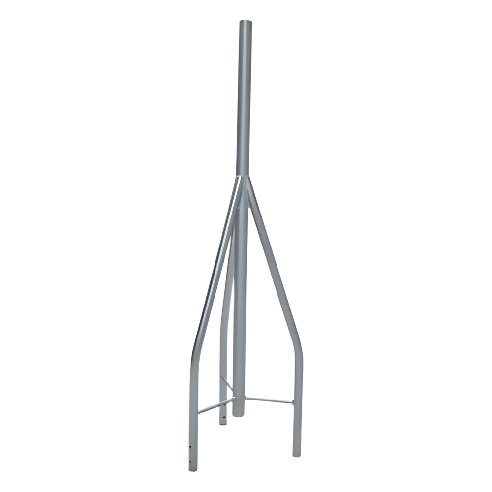 Tramo de Remate / Copete, tubo industrial 1 1/4" con tubo central 2 3/8" galvanizado por inmersión en caliente