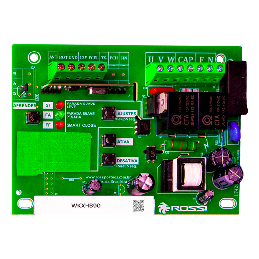 Tarjeta Electronica NKXH30 433 MHZ (Turbo) / Para Motor ROSSI E-15582