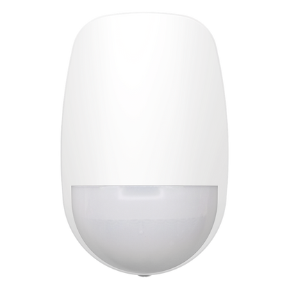 (AX PRO) Detector PIR Inalámbrico de Doble Tecnología / Inmunidad a Mascotas / Rango de Detección de 12 mts / Angulo de 85.9° de Cobertura