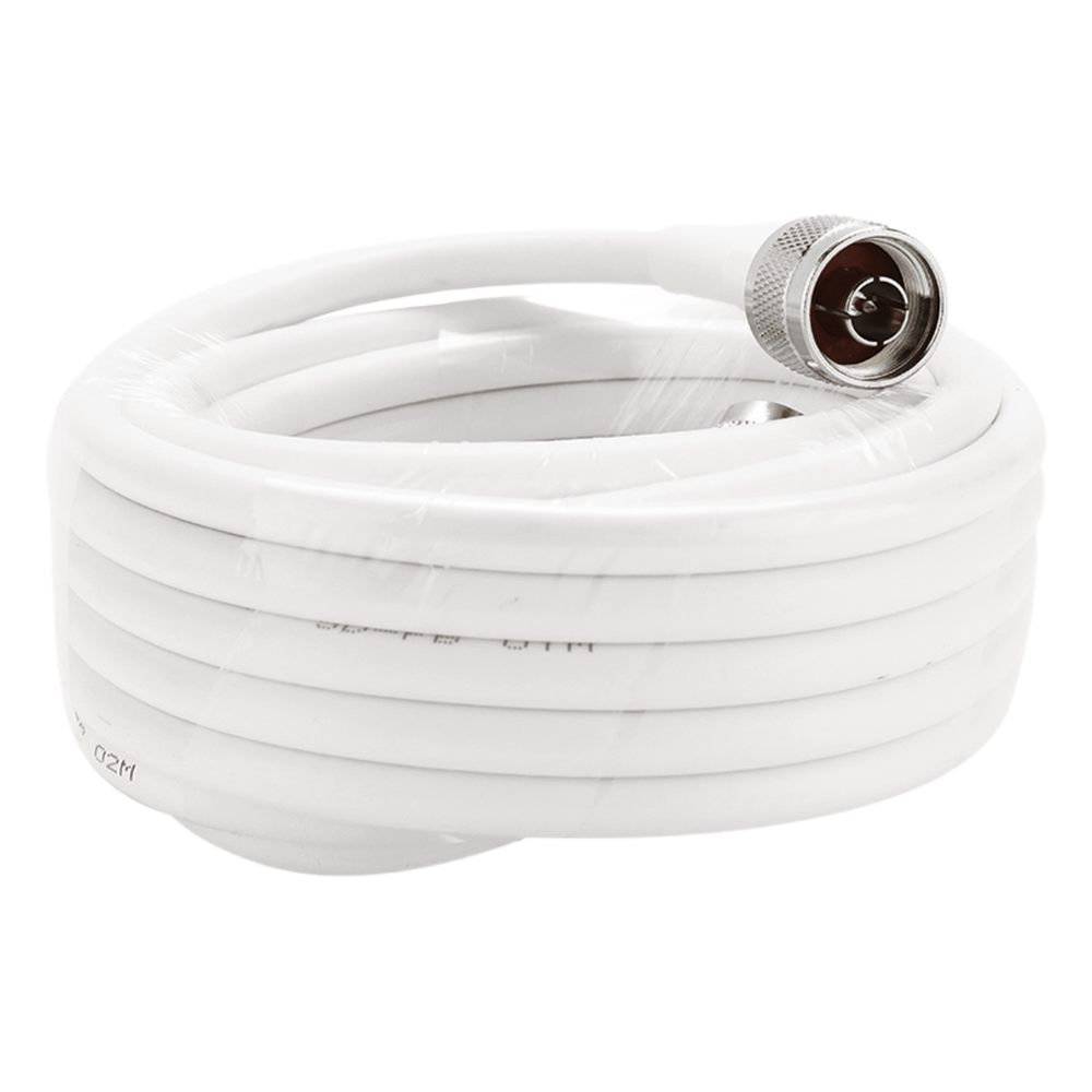 Jumper Coaxial con Cable Epcom295 | Conector N Macho en los Extremos | 12 Metros de Longitud