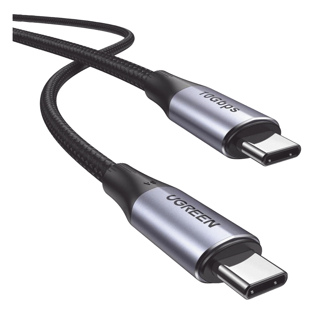 Cable USB-C a USB-C 3.2 Thunderbolt | 1 Metro | 240W | 10 Gbps | 480 Mbps | Soporta Video 4K@60Hz| Chip E-Market Inteligente | Carcasa de Aluminio |