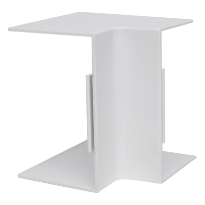 Esquinero Interior Color Blanco de PVC Auto Axtinguible, Para Canaleta TMK-4577 (5520-02001)