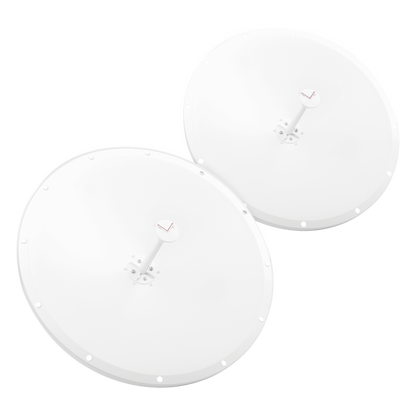 Antena Parabólica de Frecuencia Extendida, 4.8 - 6.5 GHz, 28 dBi, Conectores SMA-Macho Inverso