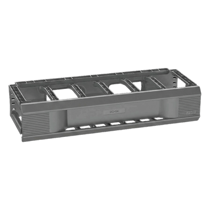 Organizador de Cables Horizontal CableTek, Sencillo (Solo Frontal), Para Rack de 19in, 2 UR