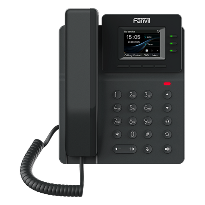 Telefono IP WI-FI pantalla a colo 2.4 , 4 lineas SIP, conferencia 6 vias