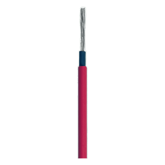 Cable Fotovoltaico Rojo/ Cobre Estañado / 4 mm² (12 AWG) / 2000V / Rollo de 100 m / / UL 4703 y TUV