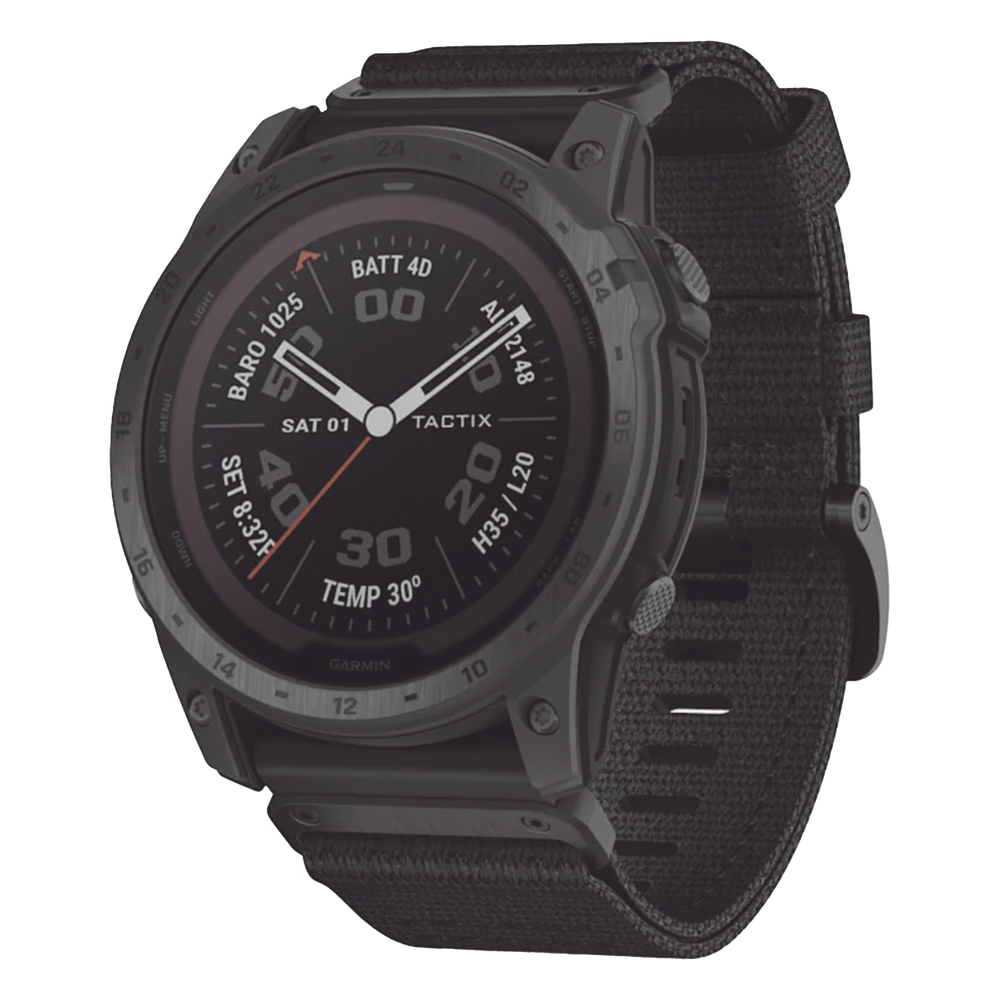 Reloj Garmin tactix® 7 – Pro Edition color negro en bisel de titanio, multideporte con GPS ofrece funciones tácticas especializadas, así como mapas